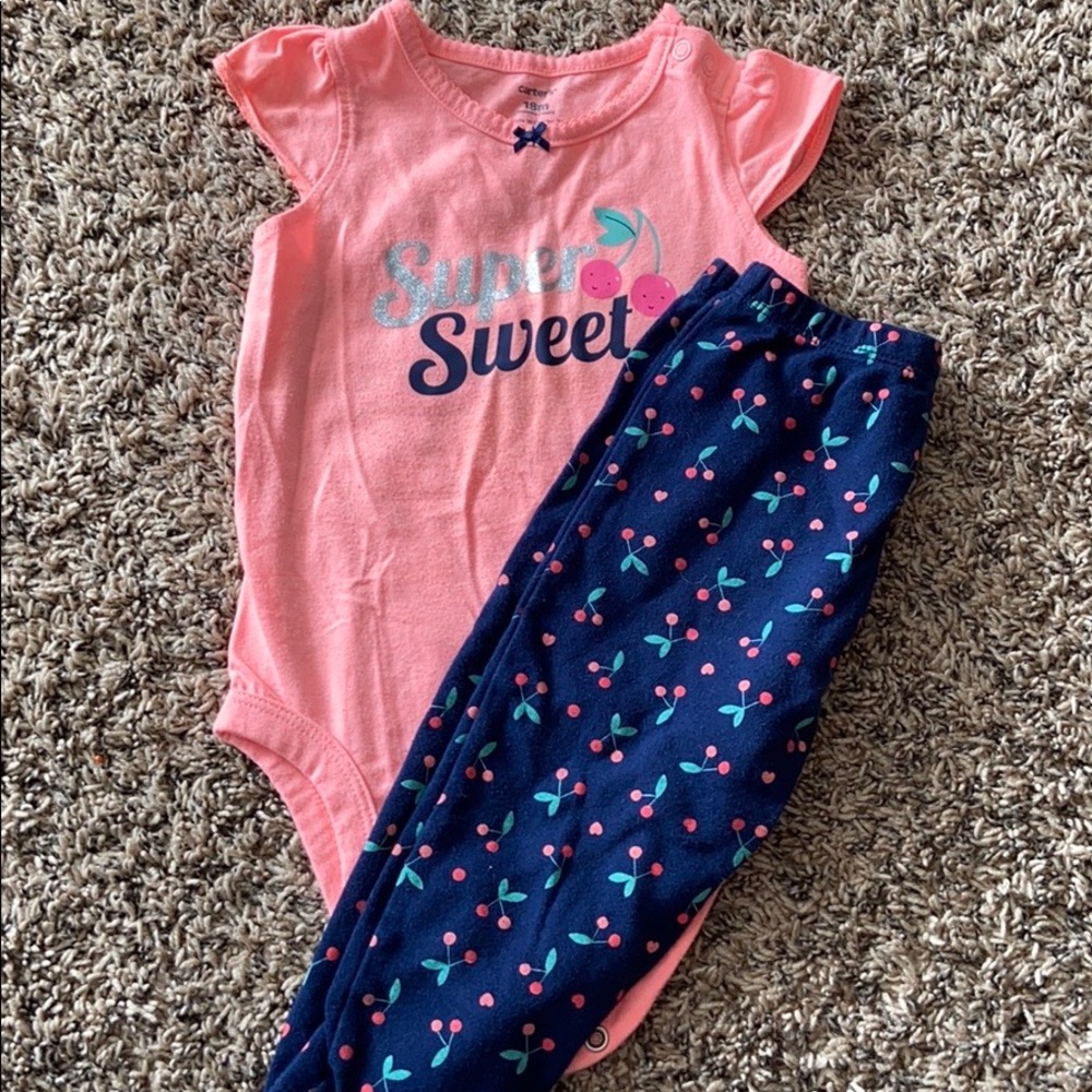 Carter’s Onesie and Pants Set